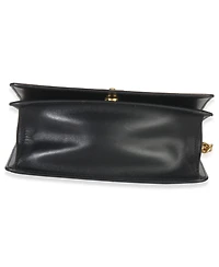 Pre-Owned Prada Pink Saffiano Lux Small Logo Chain Flap Bag