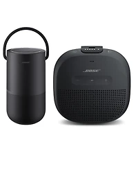Bose Portable Home Speaker, Triple With Bose Sound Link Micro Bluetooth Speaker