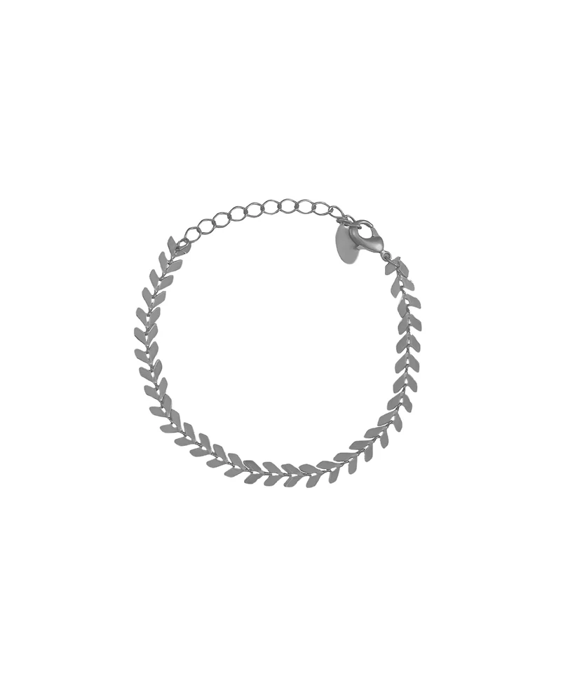 Bearfruit Jewelry Elara Chevron Link Bracelet Dainty Trendy Statement