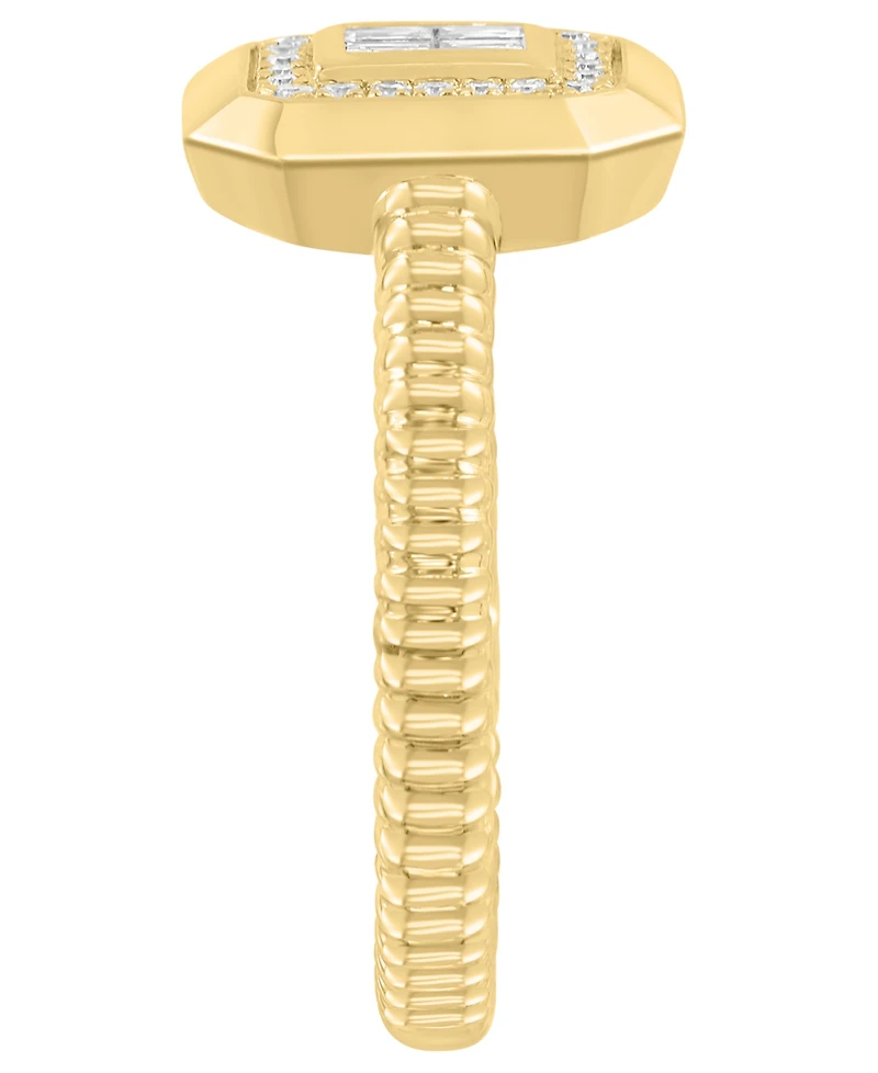 Effy Collection Diamond (1/8 ct. t.w.) Ring in 14k Yellow Gold