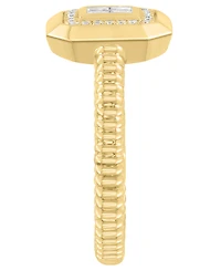 Effy Collection Diamond (1/8 ct. t.w.) Ring in 14k Yellow Gold