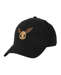 Pokemon Men's Eevee Black Dad Hat