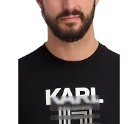 Karl Lagerfeld Paris Men's Crewneck Short-Sleeve T-Shirt