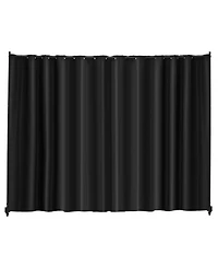 Sugift Portable Room Divider, Panel Divider with Wheels, Freestanding Privacy Screen