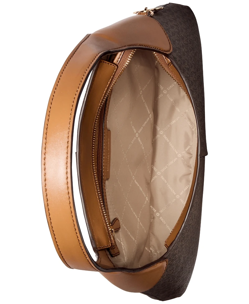 Michael Kors Signature Zip-Top Shoulder Handbag