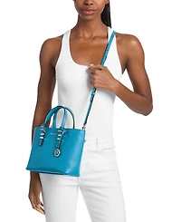 Michael Kors Quinn Leather Small North South Tote Handbag