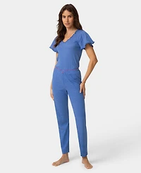 Hue Women's Cotton Pointelle Pajamas Jogger