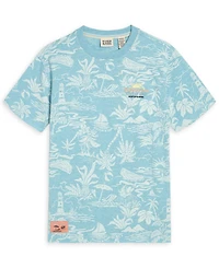 Scotch & Soda Boys' 4-7 Crewneck Printed T-Shirt