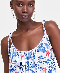 On 34th Women's Seashell Tie-Shoulder Maxi Dress, Macy's Exclusive