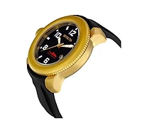 Invicta Men's 1545 Pro Diver Sea Hunter Quartz Black Dial Watch