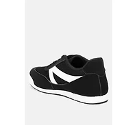 London Rag Women's Tibala Padded Collar Lace-Up Sneakers