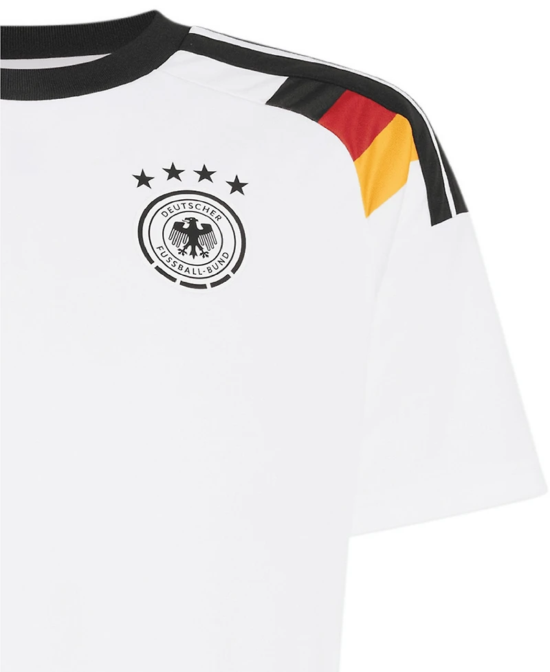 adidas Big Boys' Germany 26 Home Fan Short-Sleeve Jersey