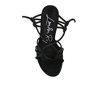 Trixy Knot Lace Up High Heel Sandal