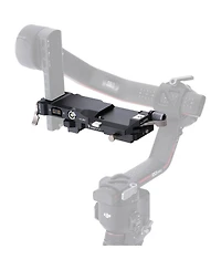 Tilta Power Pass-Through Plate with Gold Mount Battery Plate for Dji Ronin, Black