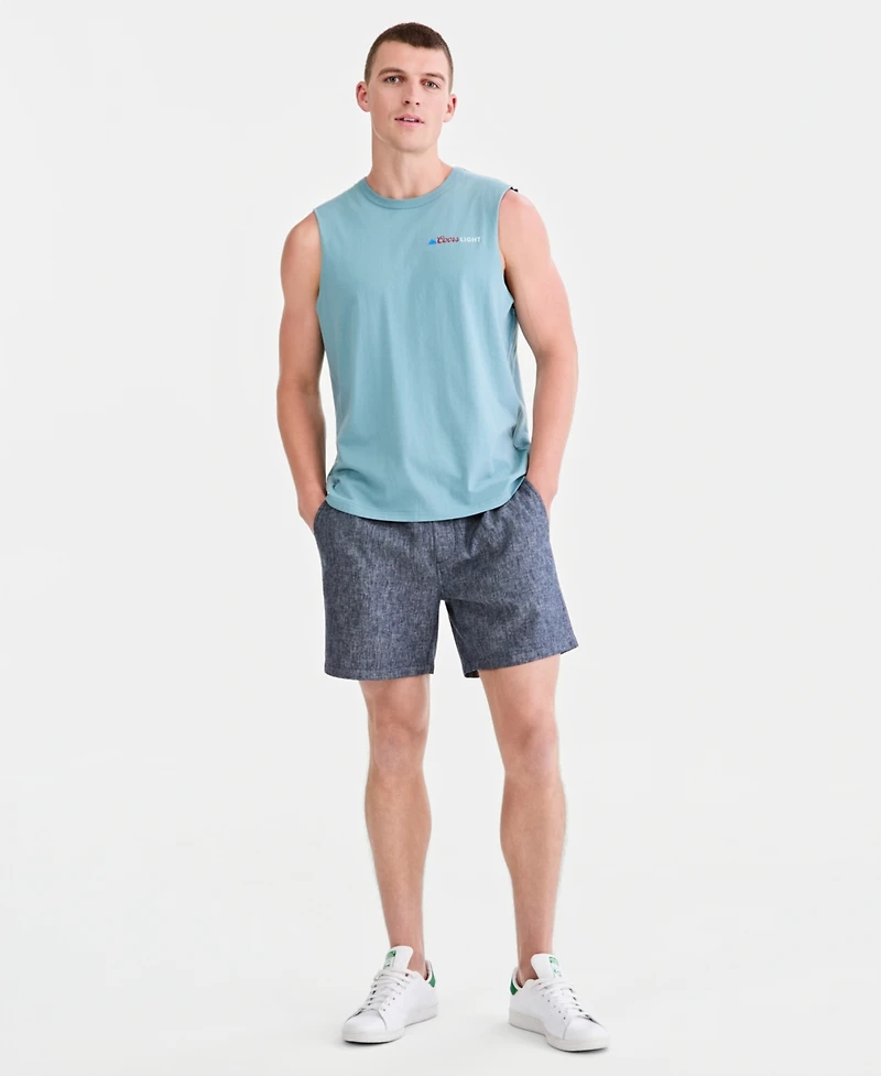 Sun + Stone Men's Cotton Coors Graphic Muscle Tank Top, Macy's Exclusive