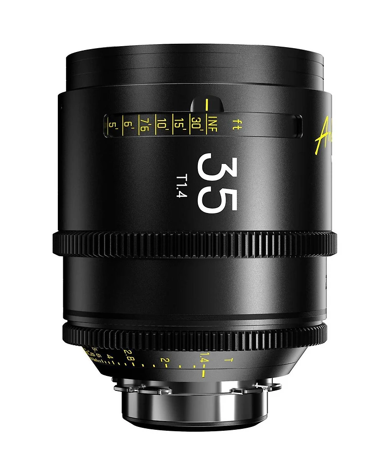 Dzofilm Arles Prime Cine 6-Lens Kit with 18mm, 25mm, 35mm, 50mm, 75mm and 100mm T1.4 Lens for Pl Mount, Feet