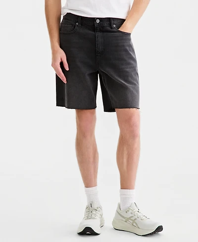 Sun + Stone Men's Bennett Relaxed-Fit Denim Shorts, Macy's Exclusive