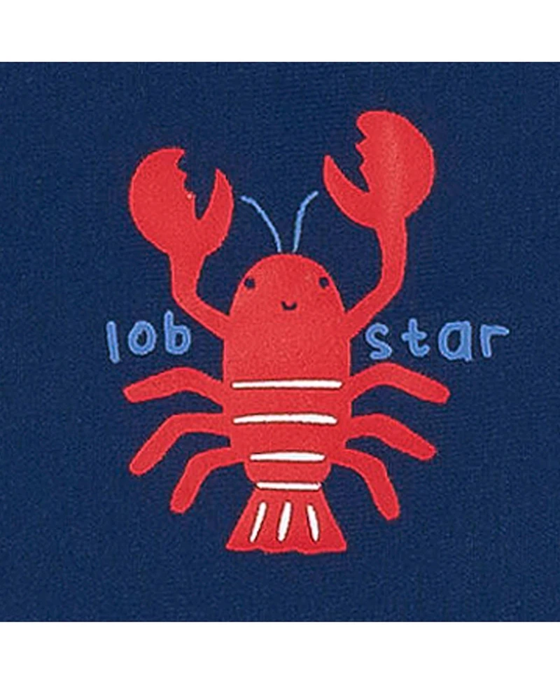 Gerber Toddler Rashguard Top, Navy, 5T