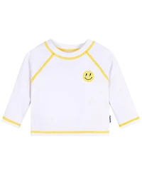 Gerber Baby Neutral Rashguard Top, White