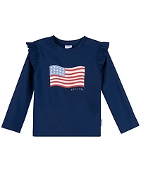 Gerber Toddler Girls 2-Piece Rashguard and Bottoms, Pink Pineapple, 5T