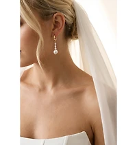 Joey Baby 2-Pc. Set Handcrafted Freshwater Pearl Necklace and Earrings Gift Set in -Plated Finish