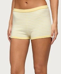 Edikted Women's Camil Striped Knit Shorts