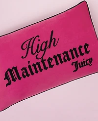 Juicy Couture Shaped Decorative Pillow, 14" x 24"
