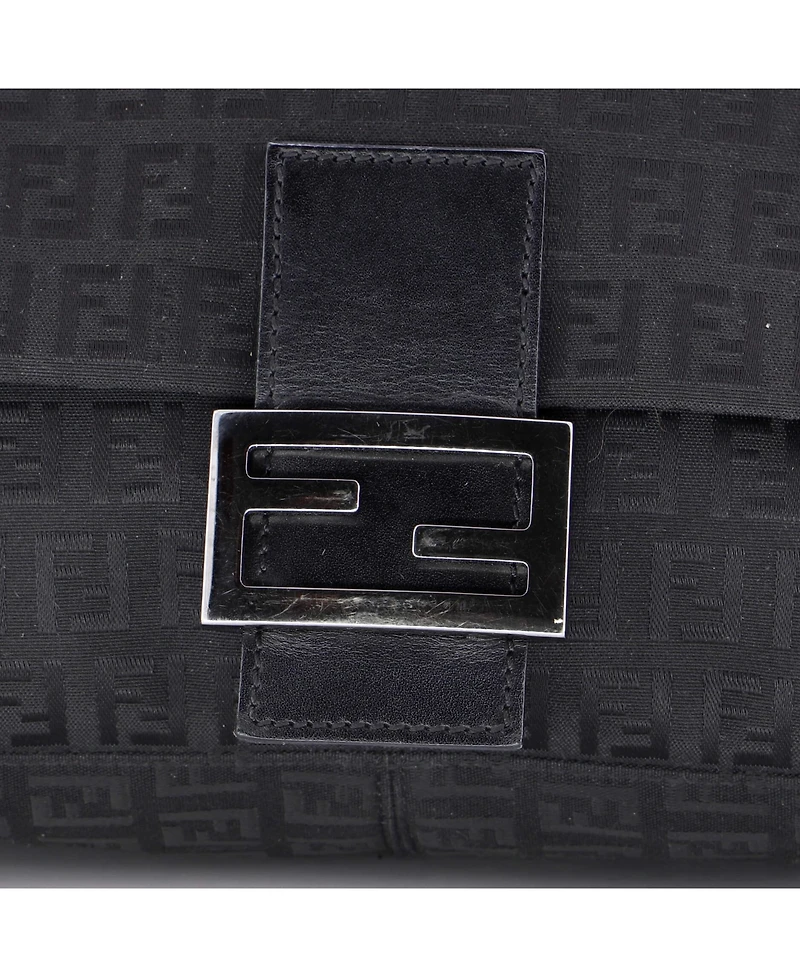 Pre-Owned Fendi Large Mama Forever Bag Zucchino Canvas