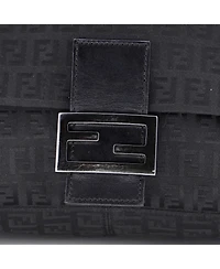 Pre-Owned Fendi Large Mama Forever Bag Zucchino Canvas