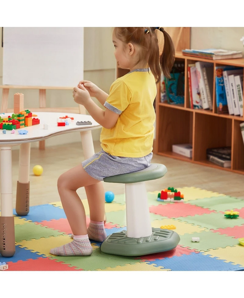 Sugift Kids Wobble Chair, Sponge Cushion, Active Chair for Focus and Posture