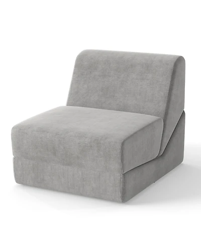 Sugift Three in One Folding Sofa Bed with Washable Cover