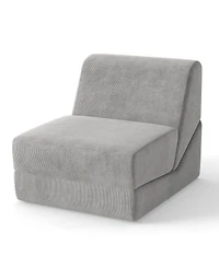 Sugift Three in One Folding Sofa Bed with Washable Cover