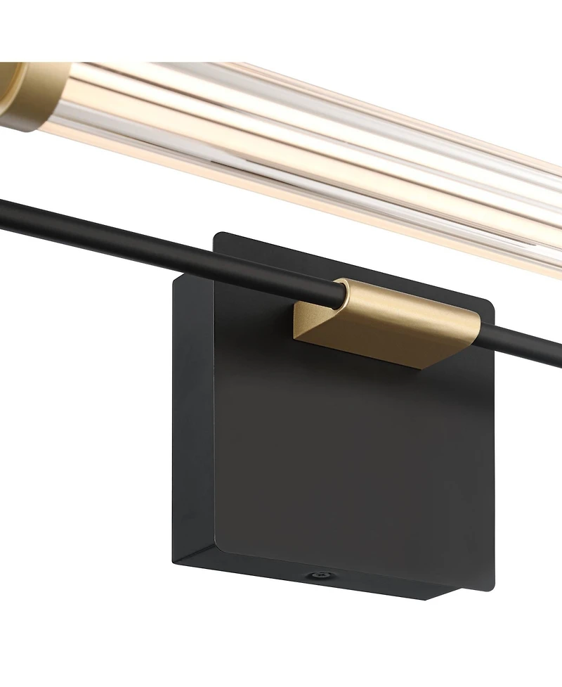 Possini Euro Design Nikola Industrial Led Wall Light Bar, Hardwired, 23 1/2"