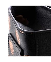 Pre-Owned Gucci Small Padlock Shoulder Bag Printed Leather