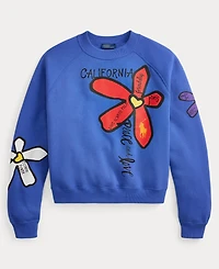 Polo Ralph Lauren Women's Floral Graphic Crewneck Sweatshirt