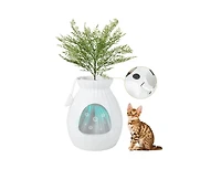 Zeus and Ruta Smart Cat Litter Box with Electronic Odor Removal and Sterilization for Indoor Cats