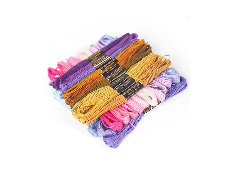 Gnuadz 150 Color Rainbow Embroidery Floss Cross Stitch Bracelet Yarn Craft Thread Skeins