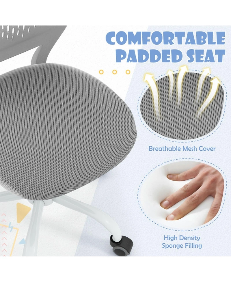 Gouun Ergonomic Adjustable-Height Mesh Children Study Chair