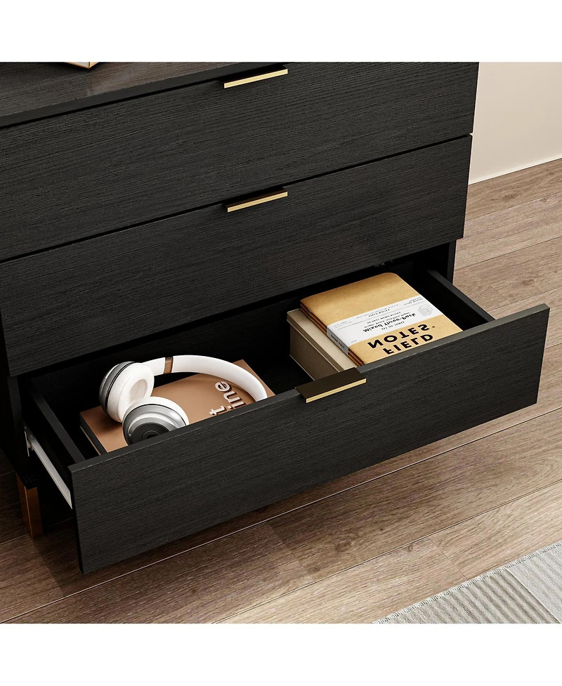 Famapy 3-Drawers Wood Chest of Drawers Dresser