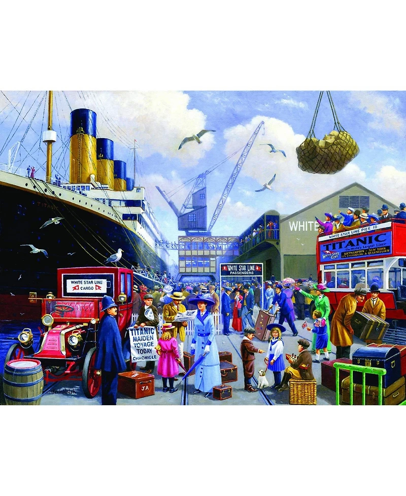 SunsOut The Titanic 1000 piece Jigsaw Puzzle for Adults Large Pieces