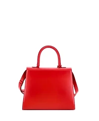 Pre-Owned Delvaux Mm Brillant Top Handle Bag Leather