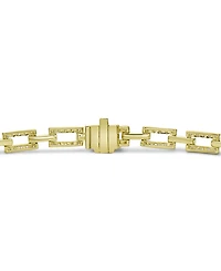 Diamond Square Link Bracelet (2 ct. t.w.) in 14k Gold or 14k White Gold