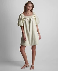 Dkny Jeans Women's Square Neck Mini Dress
