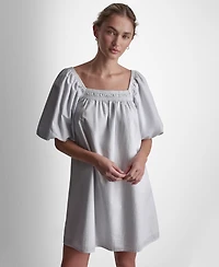 Dkny Jeans Women's Square Neck Mini Dress