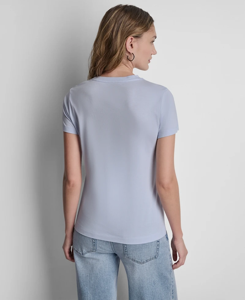 Dkny Jeans Women's Short-Sleeve Crewneck T-Shirt
