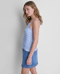 Dkny Jeans Women's Square Neck Tank Top