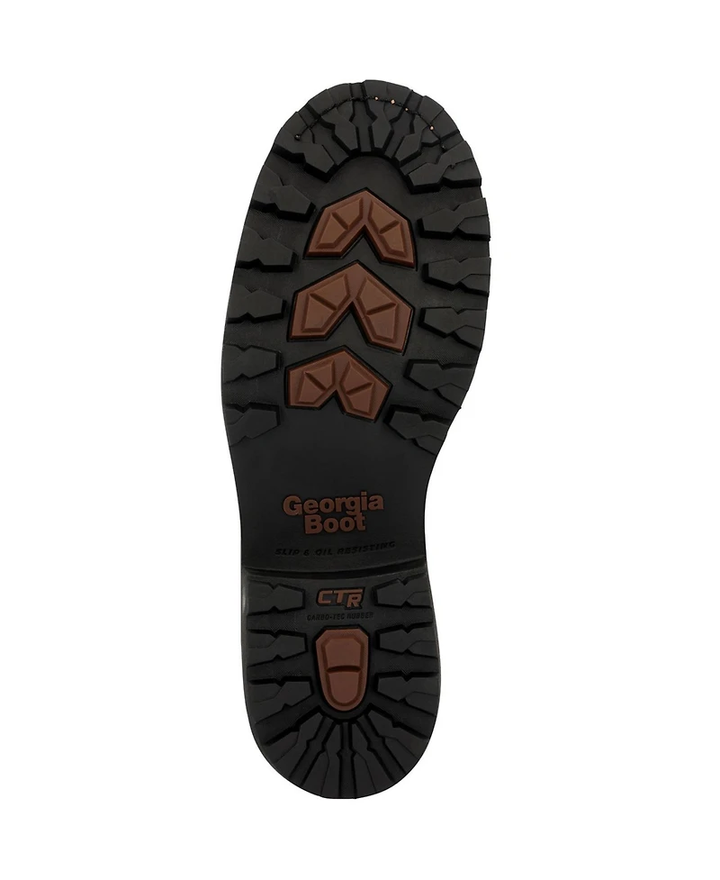 Georgia Boot Men's Core 37 9" Scalloped Heel Waterproof Work