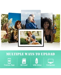 Pexar by Lexar 10.1" WiFi Digital Photo Frame | Hd Anti-Glare Touch Display | 32GB Storage | Share Photos/Videos via App | Perfect for Gifting