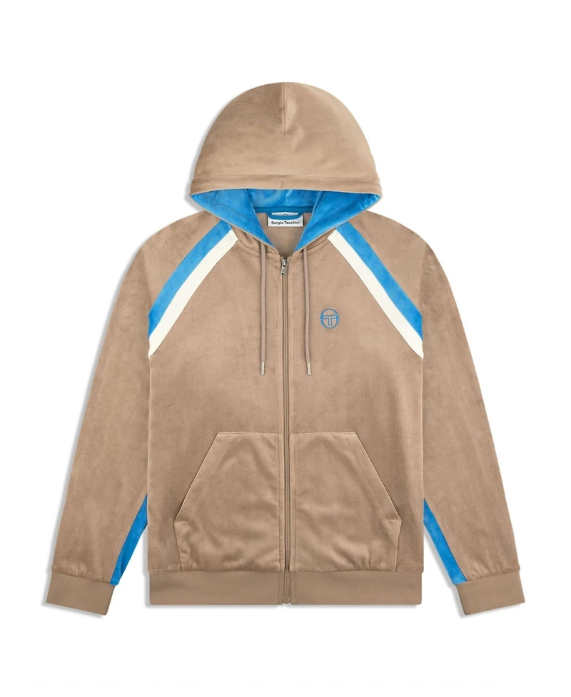 Sergio Tacchini Men's Lazaro Velour Hoodie