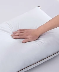 Unikome High Loft Cover Goose Feather 2-Pc. Pillow, Queen